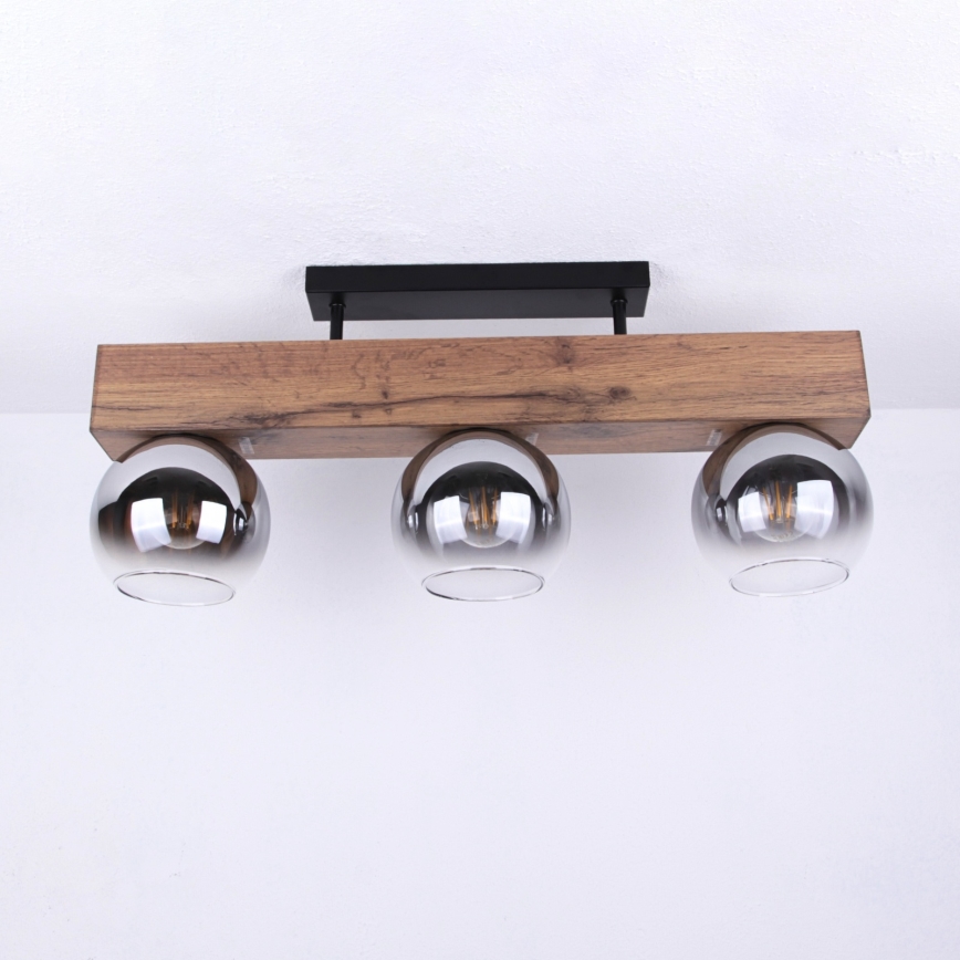 Globo - Kattovalaisin 3xE27/40W/230V, kiinnitettävä