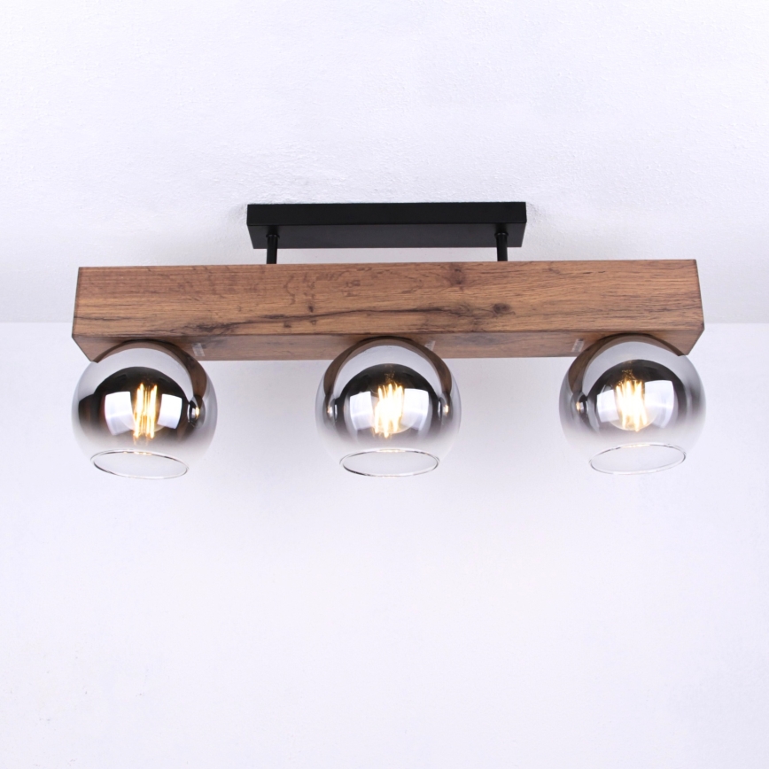 Globo - Kattovalaisin 3xE27/40W/230V, kiinnitettävä