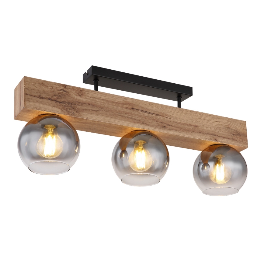 Globo - Kattovalaisin 3xE27/40W/230V, kiinnitettävä