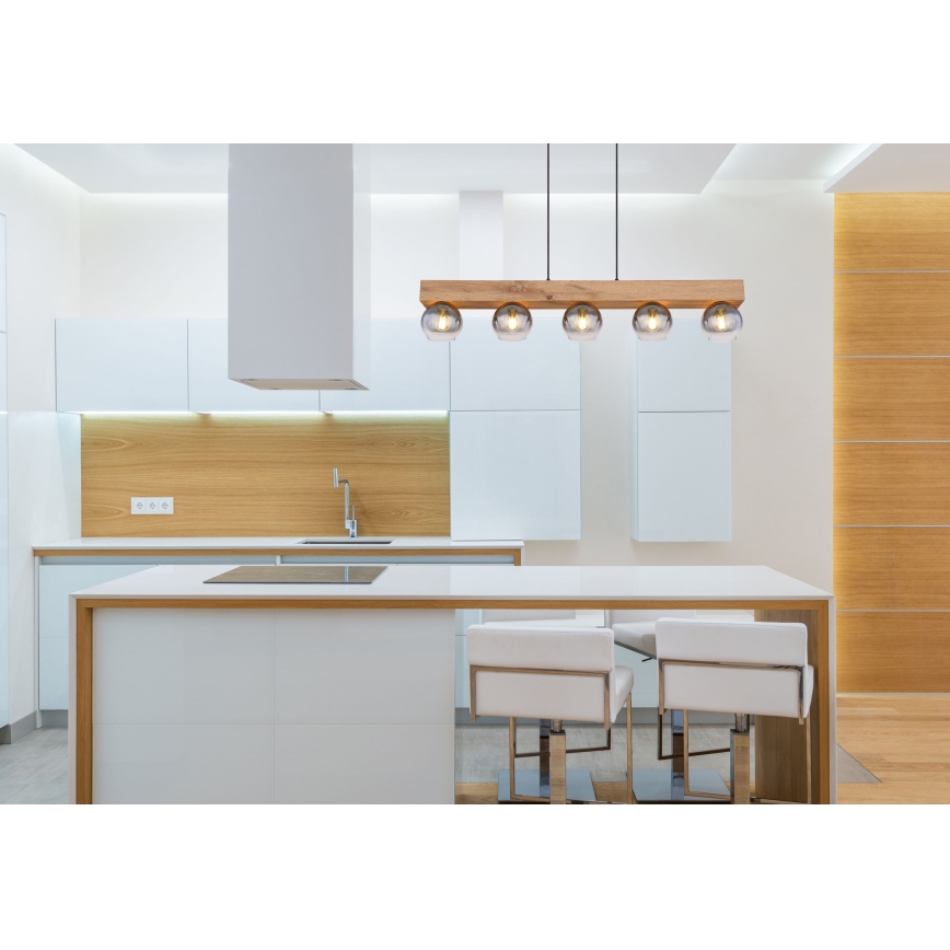 Globo - Ripustettava kattovalaisin 5xE27/40W/230V