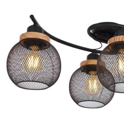 Globo - Pinta-asetettava kattokruunu 4xE27/60W/230V