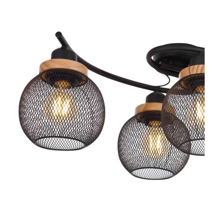 Globo - Pinta-asetettava kattokruunu 4xE27/60W/230V