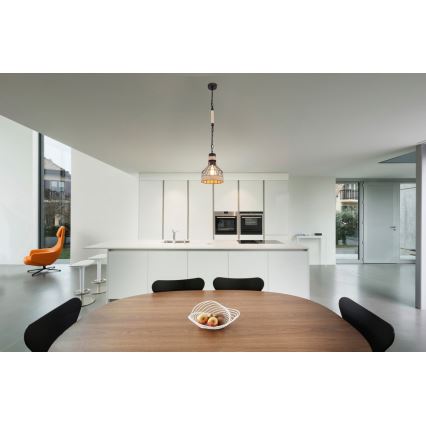 Globo - Kattokruunu ketjussa 1xE27/60W/230V