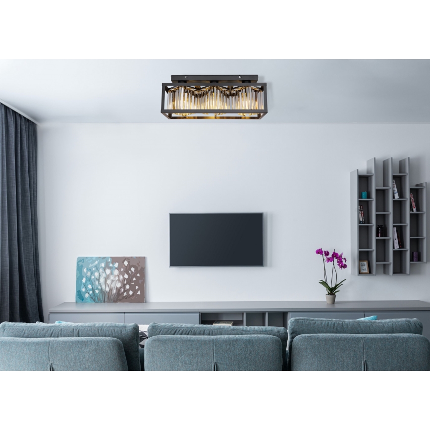 Globo - Kattovalaisin 3xE27/40W/230V, kiinnitettävä