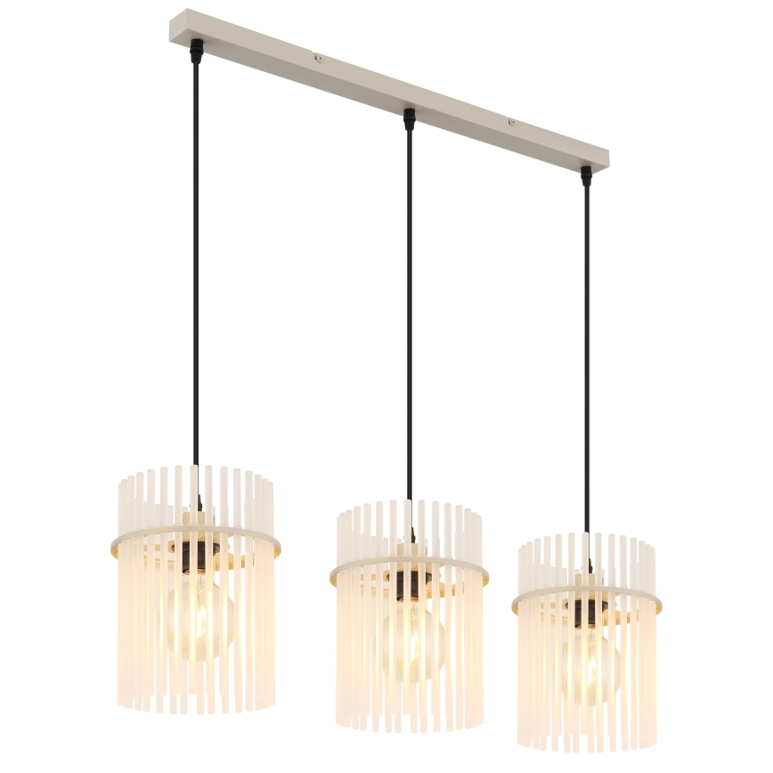 Globo - riippuvalaisin kaapelilla 3xE27/60W/230V