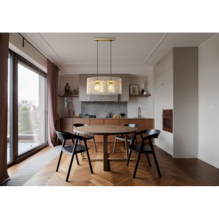 Globo - Kattokruunu johdossa 2xE27/60W/230V kulta