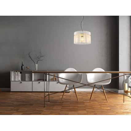 Globo - Kattokruunu johdossa 1xE27/60W/230V halkaisija 40 cm kulta