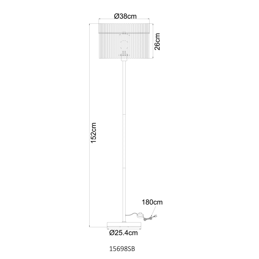 Globo - Lattiavalaisin 1xE27/60W/230V