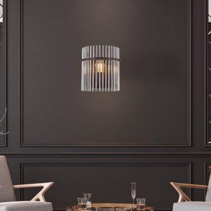 Globo - Seinävalaisin 1xE27/60W/230V musta