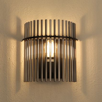 Globo - Seinävalaisin 1xE27/60W/230V musta