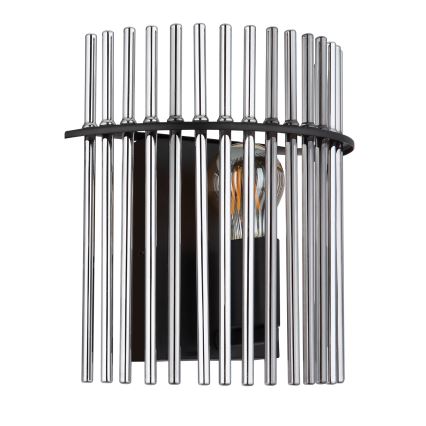 Globo - Seinävalaisin 1xE27/60W/230V musta