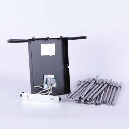 Globo - Seinävalaisin 1xE27/60W/230V musta