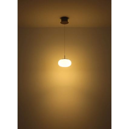 Globo - LED-kattokruunu johdossa LED/6W/230V valkoinen