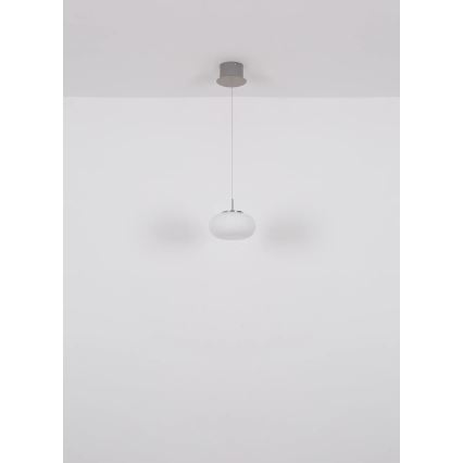 Globo - LED-kattokruunu johdossa LED/6W/230V valkoinen