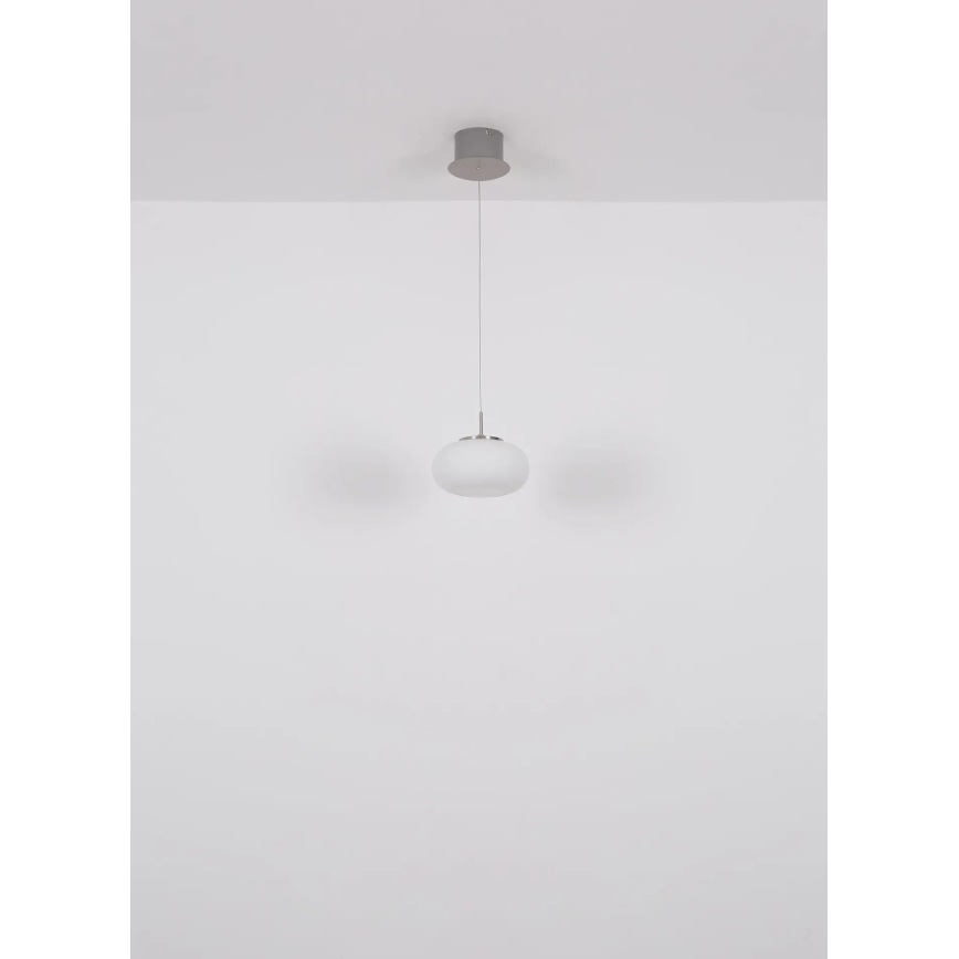 Globo - LED-kattokruunu johdossa LED/6W/230V valkoinen