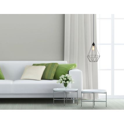 Globo - Kattokruunu johdossa 1xE27/60W/230V halkaisija 30 cm