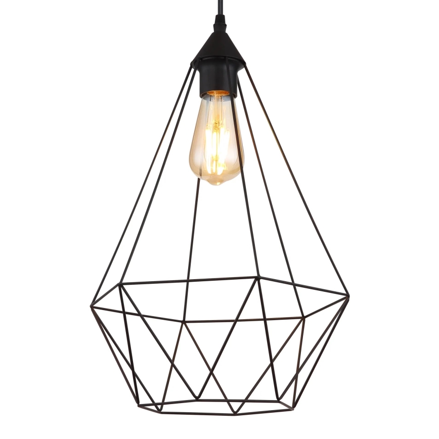 Globo - Kattokruunu johdossa 1xE27/60W/230V halkaisija 30 cm