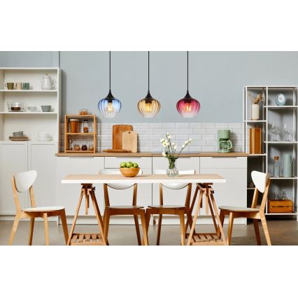 Globo - Kattokruunu johdossa 3xE27/60W/230V