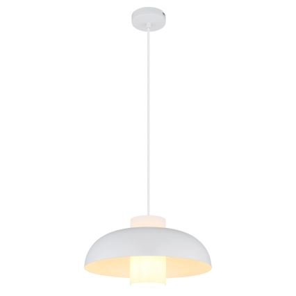 Globo - Riippuvalaisin kaapelilla 1xE27/60W/230V valkoinen