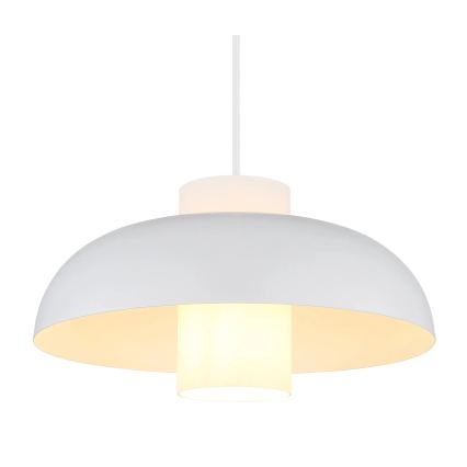Globo - Riippuvalaisin kaapelilla 1xE27/60W/230V valkoinen