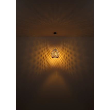 Globo 15766H1 - Kattokruunu johdossa COLLY 1xE27/15W/230V halkaisija 30 cm