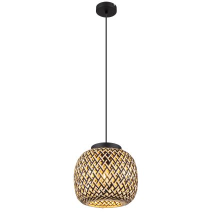 Globo 15766H1 - Kattokruunu johdossa COLLY 1xE27/15W/230V halkaisija 30 cm