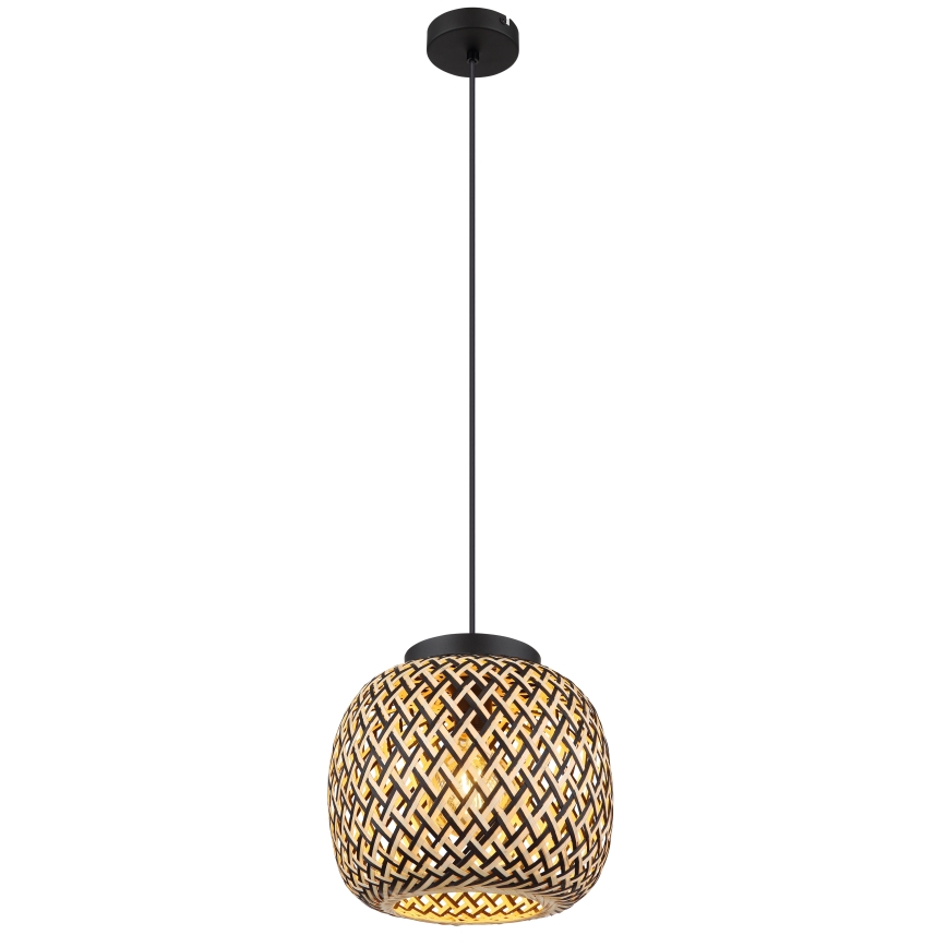 Globo 15766H1 - Kattokruunu johdossa COLLY 1xE27/15W/230V halkaisija 30 cm