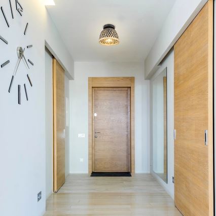 Globo 15767D1 - Kattovalo COLLY 1xE27/15W/230V