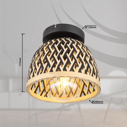 Globo 15767D1 - Kattovalo COLLY 1xE27/15W/230V