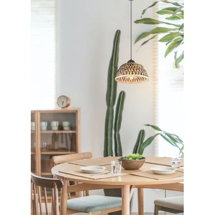 Globo 15767H - Kattokruunu johdossa COLLY 1xE27/15W/230V