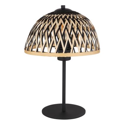 Globo - Pöytävalaisin 1xE27/15W/230V bambu