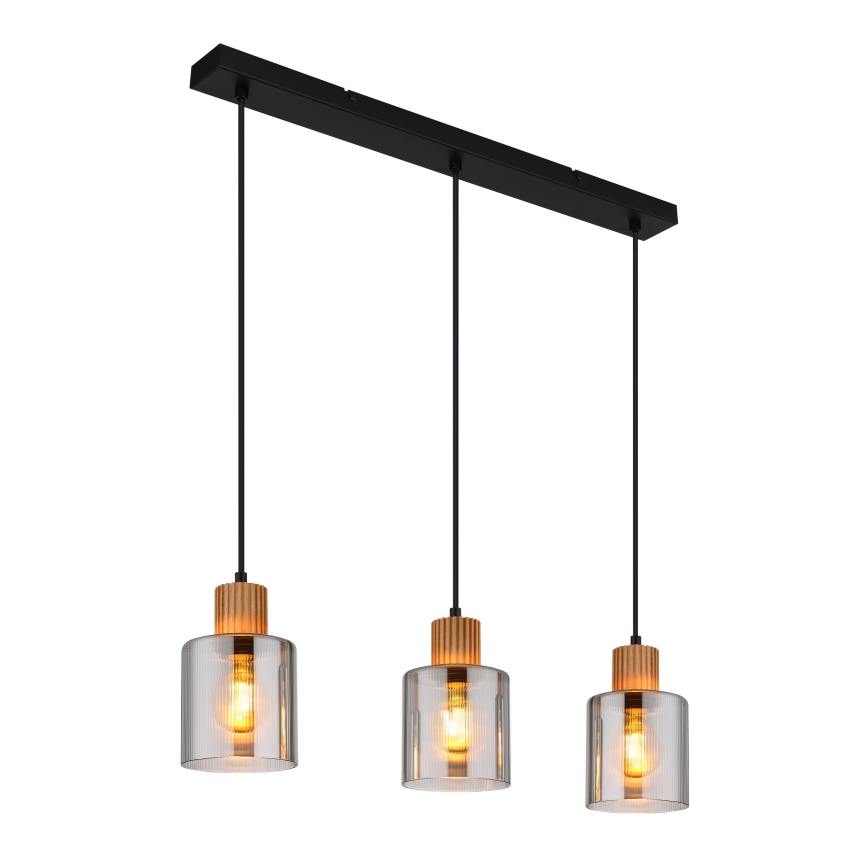 Globo - riippuvalaisin kaapelilla 3xE27/25W/230V