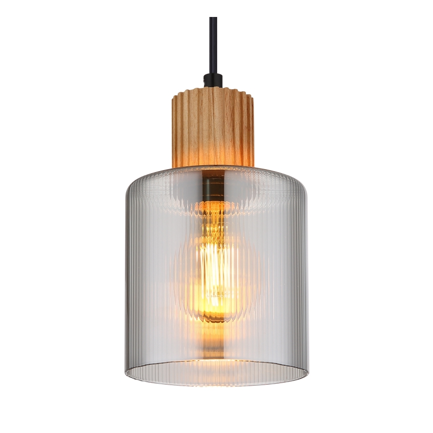 Globo - Riippuvalaisin vaijerilla 1xE27/25W/230V halkaisija 12 cm