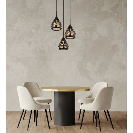 Globo - Kattokruunu johdossa 3xE27/40W/230V