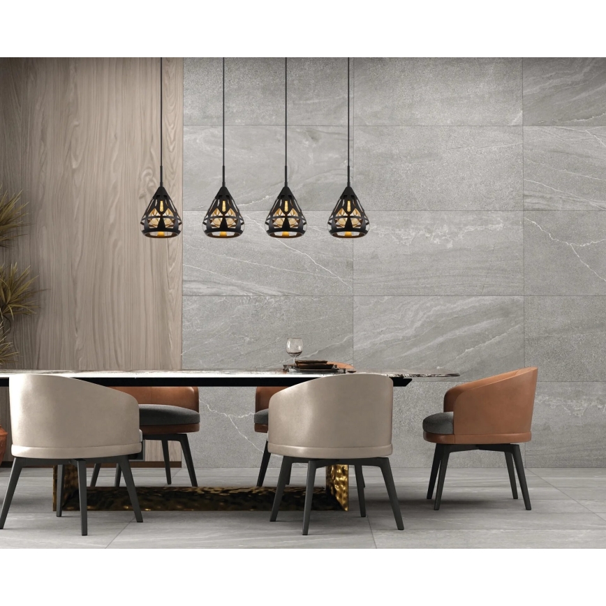 Globo - Kattokruunu johdossa 4xE27/40W/230V