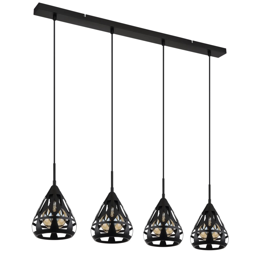 Globo - Kattokruunu johdossa 4xE27/40W/230V