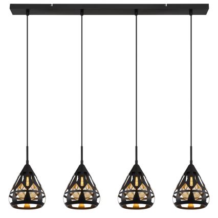 Globo - Kattokruunu johdossa 4xE27/40W/230V