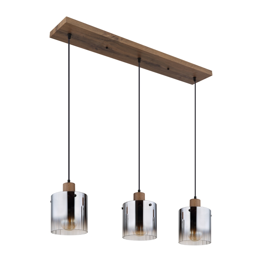 Globo - Riippuvalaisin kaapelilla 3xE27/60W/230V