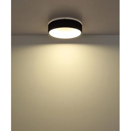 Globo - LED-kattovalaisin LED/45W/230V 2700/4000/6000K Ø 46 cm musta
