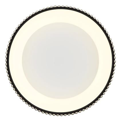 Globo - LED-kattovalaisin LED/45W/230V 2700/4000/6000K Ø 46 cm musta