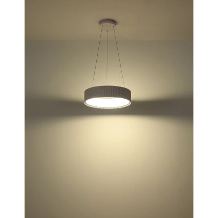 Globo - LED-riippuvalaisin vaijerilla LED/45W/230V 2700/4000/6000K Ø 46 cm valkoinen