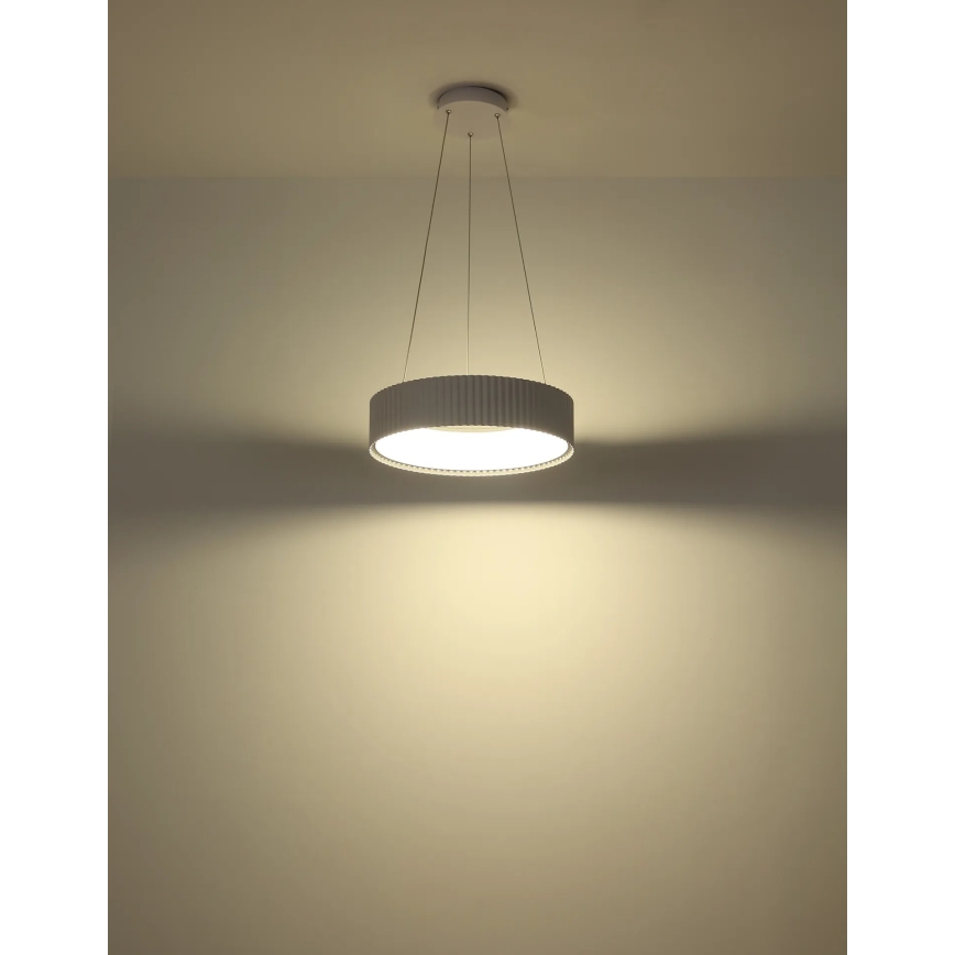 Globo - LED-riippuvalaisin vaijerilla LED/45W/230V 2700/4000/6000K Ø 46 cm valkoinen