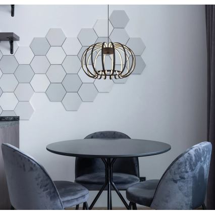 Globo - himmennettävä LED-riippuvalaisin vaijerilla LED/40W/230V 3000K musta