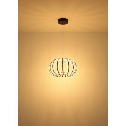 Globo - himmennettävä LED-riippuvalaisin vaijerilla LED/40W/230V 3000K musta