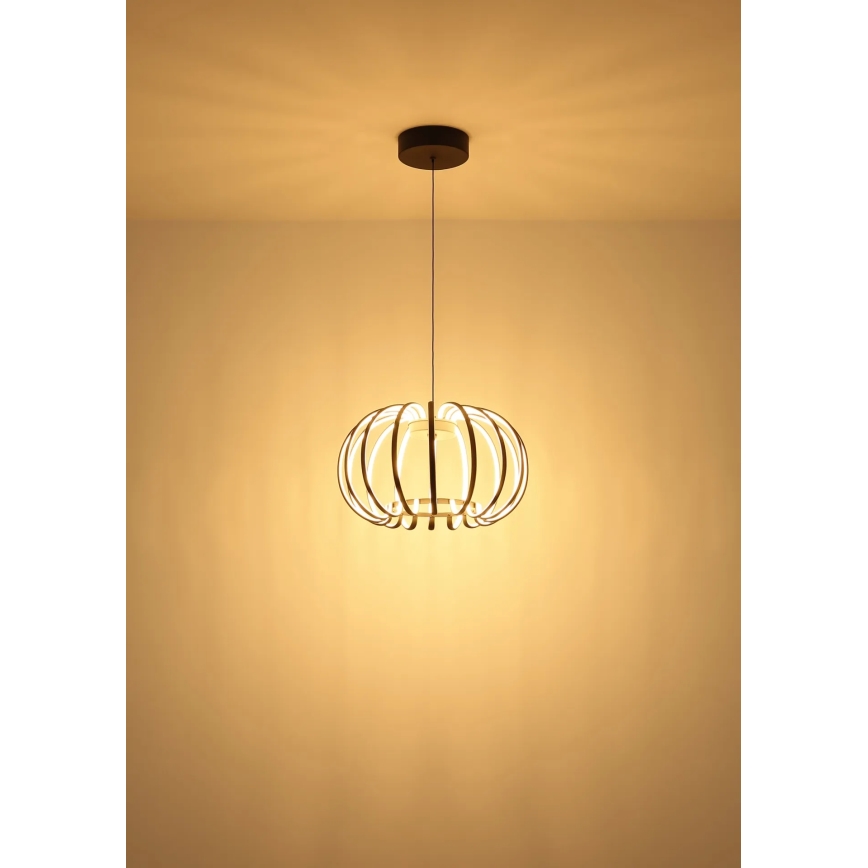 Globo - himmennettävä LED-riippuvalaisin vaijerilla LED/40W/230V 3000K musta