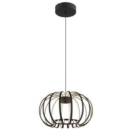 Globo - himmennettävä LED-riippuvalaisin vaijerilla LED/40W/230V 3000K musta