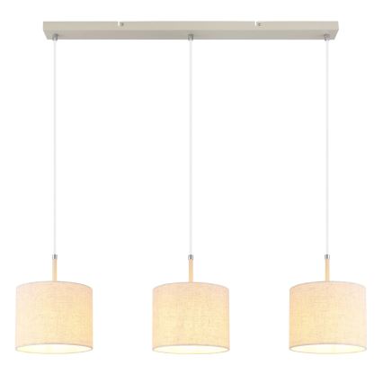 Globo - Riippuvalaisin kaapelilla 3xE27/40W/230V