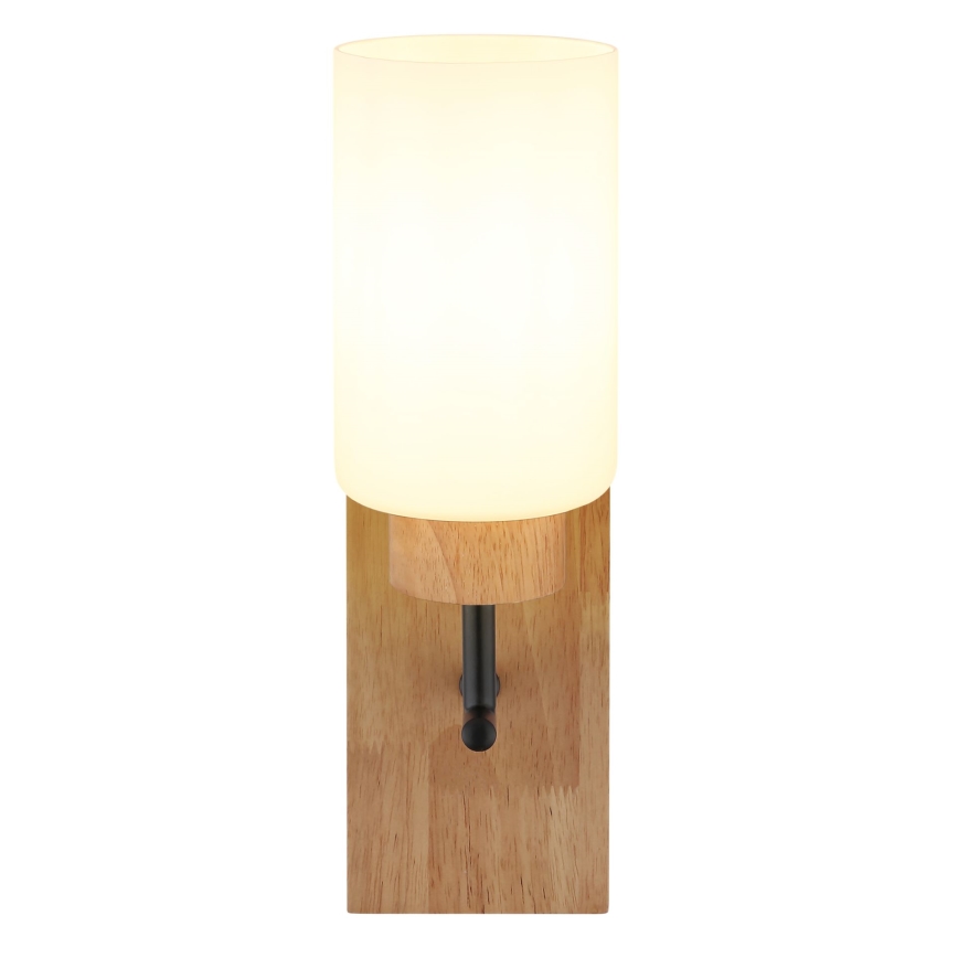 Globo - Seinävalaisin 1xE27/60W/230V beige/valkoinen