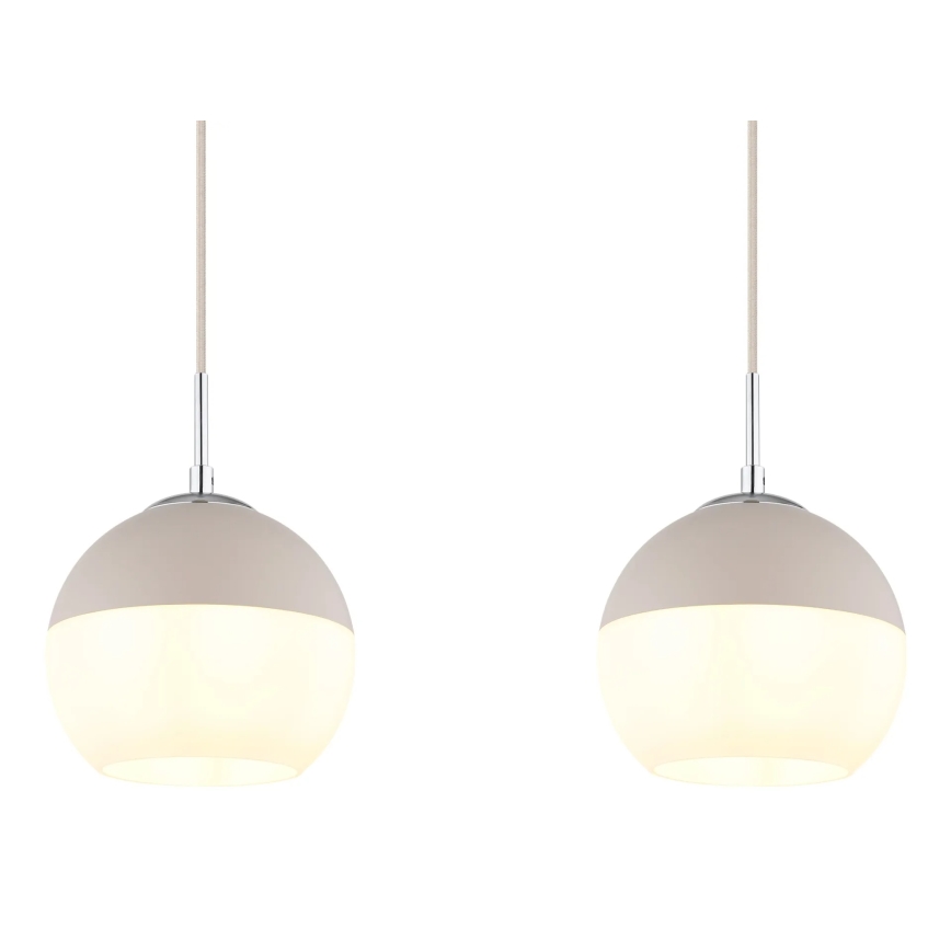 Globo - Riippuvalaisin vaijerilla 3xE27/60W/230V