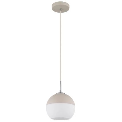 Globo - Riippuvalaisin vaijerilla 1xE27/60W/230V halkaisija 20 cm